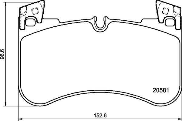 A.B.S. P 44 029 BREMBO Bremsbelagsatz, Scheibenbremse